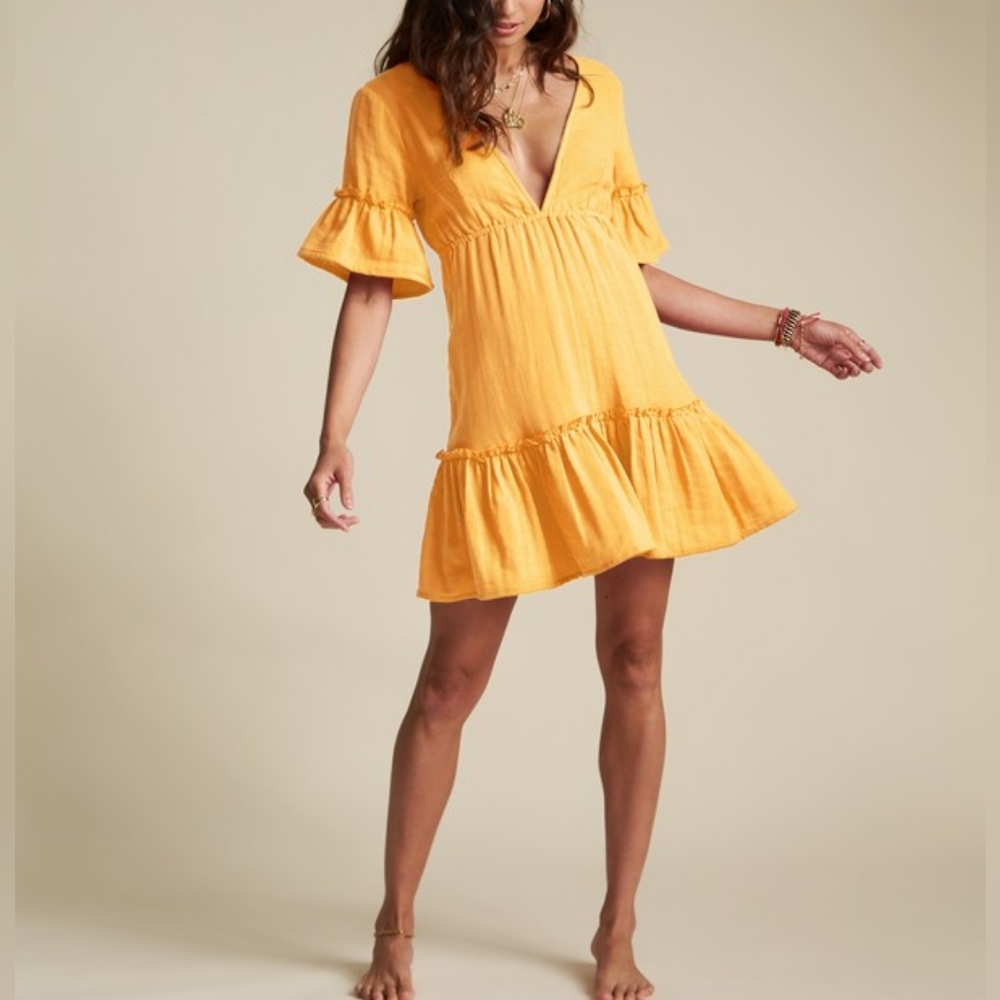 Billabong X Sincerely Jules Lovers Wish Mini Dress L